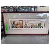 Signed and Framed Limited Edition Print, Chef Them