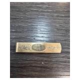 Gold-Fill Money Clip with Engraved Design