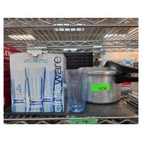 Circleware Glass Set and Mirro Pressure Cooker