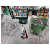 Spode Crystal Swan and Miscellaneous Items