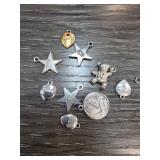 Metal Charms and Pendants Sorority