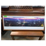 Framed Panoramic Print of Paris, France