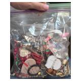 Bag of Assorted Costume Jewelry