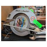 Black & Decker Circular Saw and Assorted Wrenches