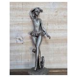 Depose Italy Metal Ballerina Sculpture