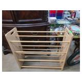 Natural Wood Freestanding Drying Rack