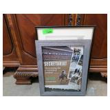 Framed Secretariat Print and Certificate