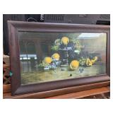 Litho Print Depicting Fruit Still Life
