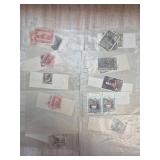 Worldwide Postage Stamps in Sleeves