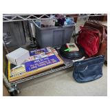 Bags, Records, and Collectibles Lot