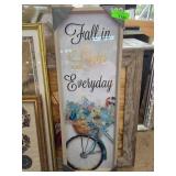 Decorative Wall Art With Inspirational Text