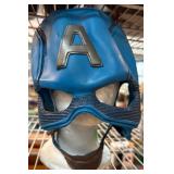 Captain America-Inspired Mask Prop w head form