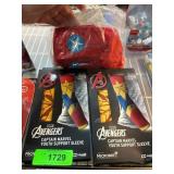 Marvel Captain Marvel Youth Support Sleeve Set