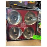 Four Danish 18/8 Stainless Steel Bowls