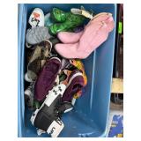 Footwear in Bin
