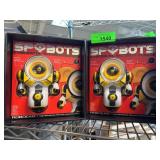 Two SpyBots Cybernetic Security Robots