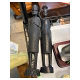 Hand-Carved Wooden Figures from Kenya