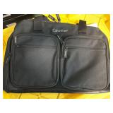 New with Tags Calvin Klein Black Duffel Bag With T