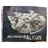 Three Wall Art Pieces Star Wars and Black Panther