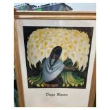 Framed Print of Diego Riveras Artwork
