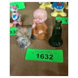 Three Miniature Decorative Figurines