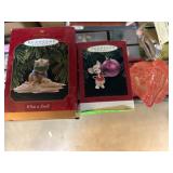Hallmark Keepsake and Decorative Ornament Set