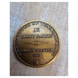 Commemorative Grand Master Masonic Coin