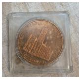 Commemorative Masonic Temple Coin