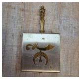 Metal Cigarette Case with Sword and Crescent Desig