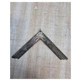 Antique Masonic Master Square Jewel