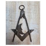Masonic Square and Compass Jewel