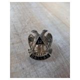 Sterling Silver Dallas 32nd Degree Master Mason Pi