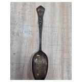 Decorative Masonic Temple Souvenir Spoon