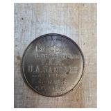 Masonic Token from Crescent Lodge No. 576