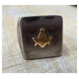 Masonic Square and Compass Ring