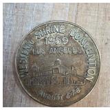 1959 Western Shrine Convention Medal