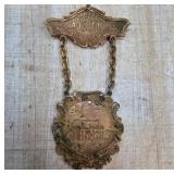 1907 G.C.C. Badge: Boston Triennial Commemorative