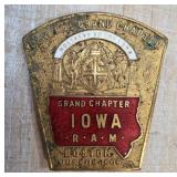 Iowa RAM Grand Chapter 1906 Pin Badge