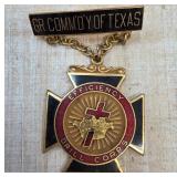 Texas Grand Commandery Efficiency Medal