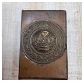 German Military Matchbox Cover Gott Mit Uns