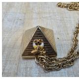 Talisman Guild Pyramid Pendant with Chain