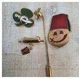 Lapel Pins and Stick Pin