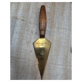 Masonic Ceremonial Trowel with Wood Handle