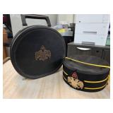 Black Freemason Hat and Case by The Dominion Texti