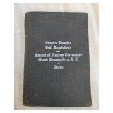 Knights Templar Manual, Texas, 1923