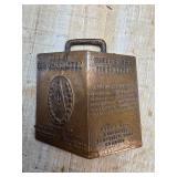 Bronze Masonic Time Capsule Replica