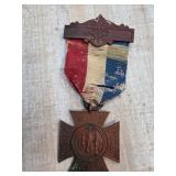 1883 Relief Corps Medal with Ribbon