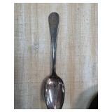 Metal Spoon with Masonic Symbol Engraving