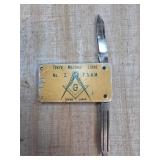 Tokyo Masonic Lodge No. 2 Pocket Knife