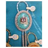 Southwestern-Style Turquoise Bolo Tie